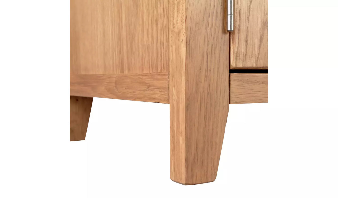 Assembled Islington Large Oak Veneer Sideboard